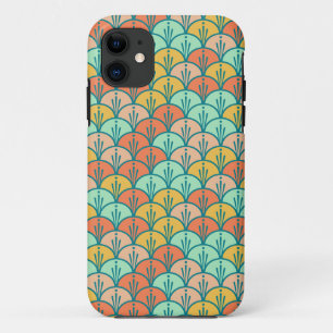 Colorful Modern Trendy Geometric Fish Scale Case-Mate iPhone Case