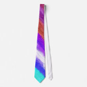 Colorful Modern Wood Grain Background #24 Stropdas (Voorkant)