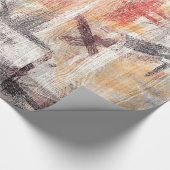 Colorful Modern Wood Grain Background #29 Cadeaupapier (Hoek)