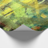 Colorful Modern Wood Grain Background #2 Cadeaupapier (Hoek)