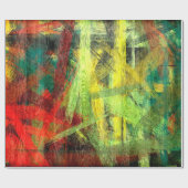 Colorful Modern Wood Grain Background #2 Cadeaupapier (Vlak)