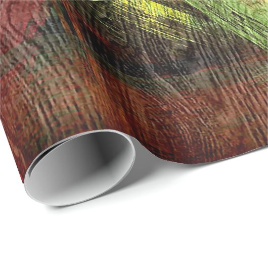 Colorful Modern Wood Grain Background #2 Cadeaupapier (Rol Hoek)