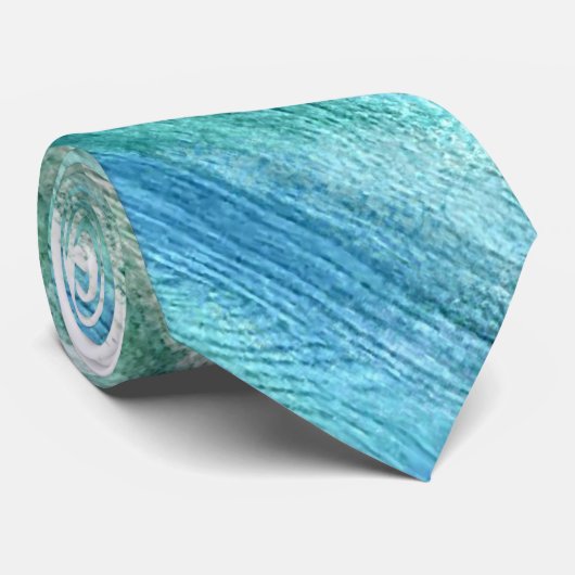 Colorful Modern Wood Grain Background #40 Stropdas (Opgerold)