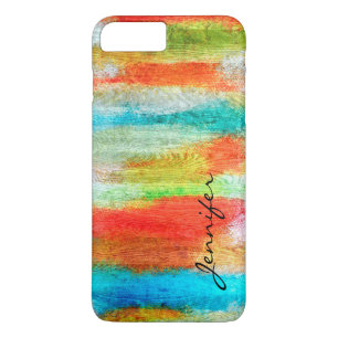 Colorful Modern Wood Grain Kijk #20 Case-Mate iPhone Case