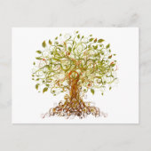 Colorful Modernist Tree 13 Briefkaart (Voorkant)