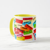 COLORFUL MOK DRUGETIKETTERS (Voorkant links)