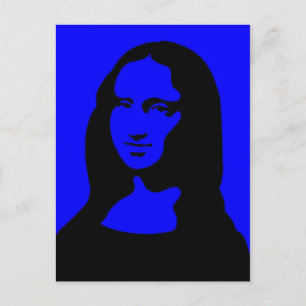 Colorful Mona Briefkaart