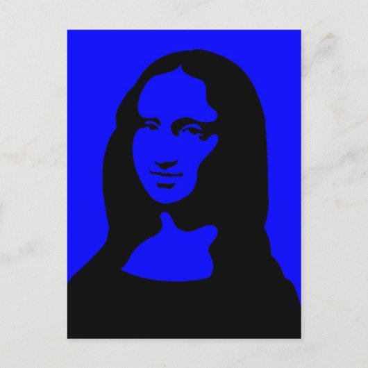 Colorful Mona Briefkaart (Voorkant)