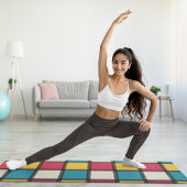 Colorful Monochrome controles Yogamat