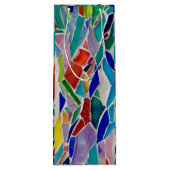 Colorful Monogram Wijn Cadeautas (Achterkant)