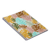 Colorful monstera oerwoud notitieboek (Rechterzijde)