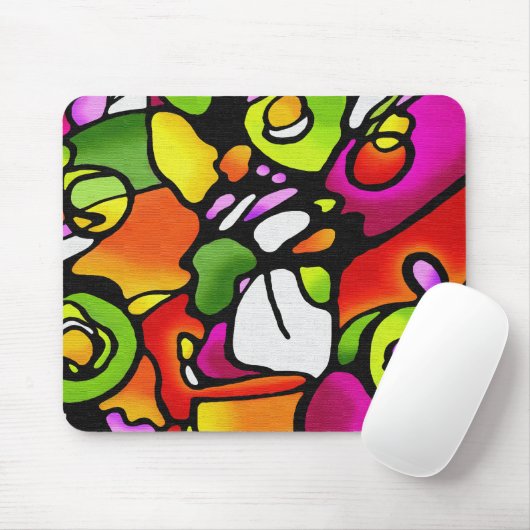 Colorful Mood Swing Muismat (Met muis)