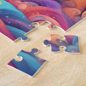 Colorful Moon Legpuzzel (Zijkant)