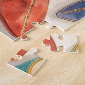 Colorful Moroccan Babouche Slippers Legpuzzel (Zijkant)