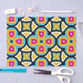 Colorful Moroccan Classy Elegant Geometric Pattern Tissuepapier (Craft)