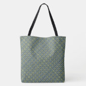 Colorful Moroccan Pattern Monogramed Tote Bag (Achterkant)