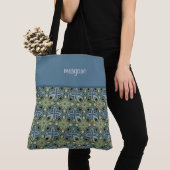 Colorful Moroccan Pattern Monogramed Tote Bag (Dichtbij)