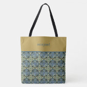 Colorful Moroccan Pattern Monogramed Tote Bag (Voorkant)
