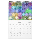 Colorful Mosaic Art  Kalender (Mar 2027)