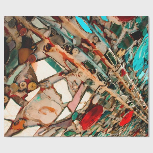 Colorful Mosaic Cadeaupapier (Vlak)