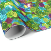 Colorful Mosaic Glitter Cadeaupapier (Rol Hoek)