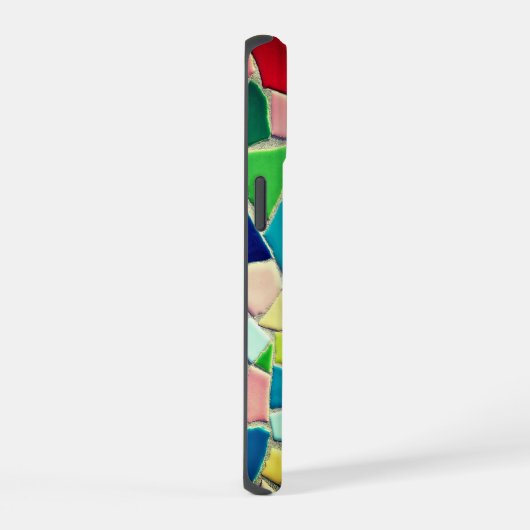Colorful Mosaic iPhone 15 Case (Rechterkant)