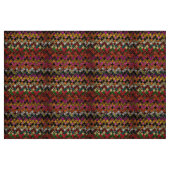 Colorful Mosaic Pattern Burlap Rustic #12 Stof (Fat Quarter)