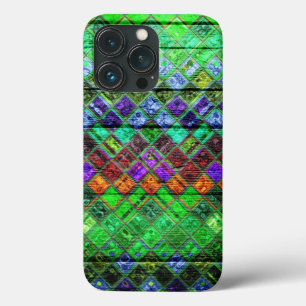 Colorful Mosaic Pattern Kijk uit 3 Case-Mate iPhone Case
