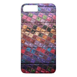 Colorful Mosaic Pattern Wood Kijk #16 Case-Mate iPhone Case