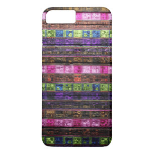 Colorful Mosaic Pattern Wood Kijk #18 Case-Mate iPhone Case