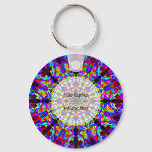 Colorful Mosaic Sleutelhanger