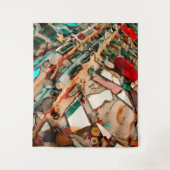 Colorful Mosaic Tapestry Wandkleed (Voorkant)