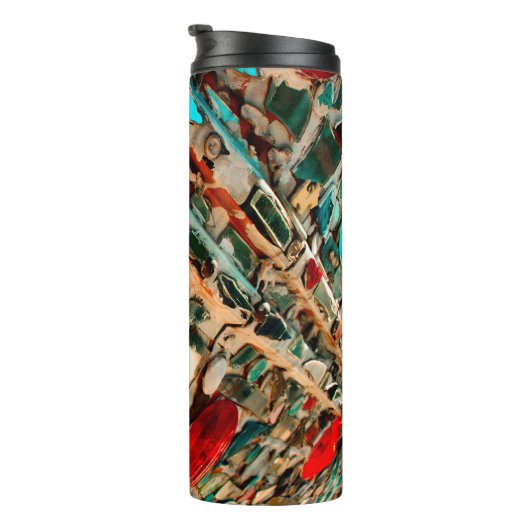 Colorful Mosaic Thermosbeker (Geroteerd rechts)