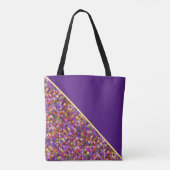 Colorful Mosaic Tote Bag (Achterkant)