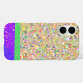 Colorful Mosaic Two-Tone Case-Mate iPhone Case (Achterkant (horizontaal))