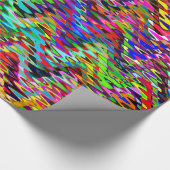 Colorful Mosaic Waves Pattern #4 Cadeaupapier (Hoek)