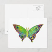  Colorful Moth Briefkaart (Voorkant / Achterkant)
