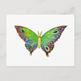 Colorful Moth Briefkaart