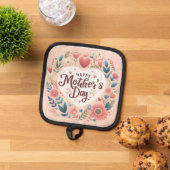 Colorful Mother's Day Pot Holder Pannenlap (Top down)