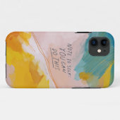 Colorful Motivatie Artsy Phone Case (Achterkant (horizontaal))