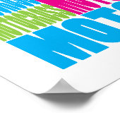 Colorful Motocross Poster (Hoek)