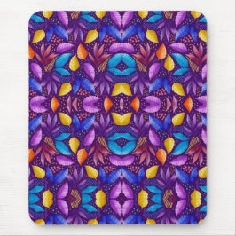 Colorful mouse pad featuring a symmetrical muismat