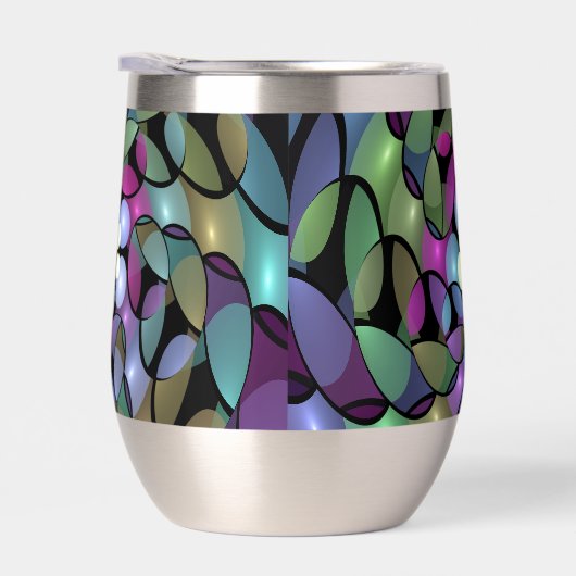 Colorful Movements Abstract Striking Fractal Art (Rechts)