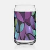 Colorful Movements Abstract Trippy Fractal Art Blikvorm Glas (Rechts)