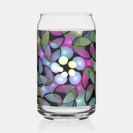 Colorful Movements Abstract Trippy Fractal Art Blikvorm Glas