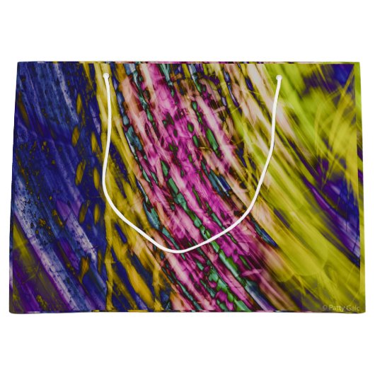 Colorful movements Gift Bag Groot Cadeauzakje (Voorkant)