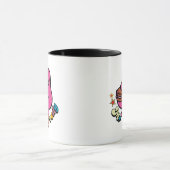 Colorful Mr Greedy Eating Mok (Midden)