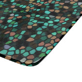 Colorful Multicolored Mosaic Pattern Snijplank (Hoek)