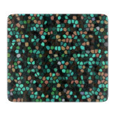 Colorful Multicolored Mosaic Pattern Snijplank (Voorkant)