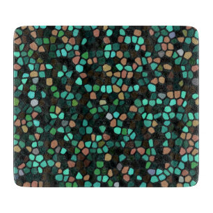 Colorful Multicolored Mosaic Pattern Snijplank